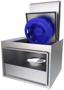 Канальный вентилятор RSI 80-50 M3 sileo